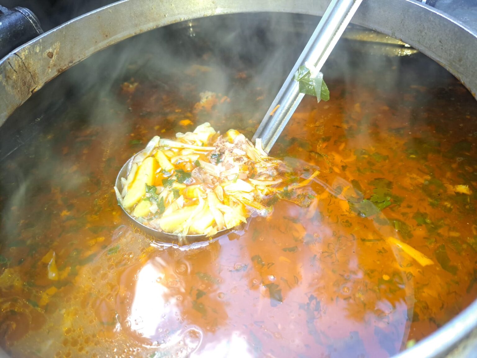 полевая кухня на НГ